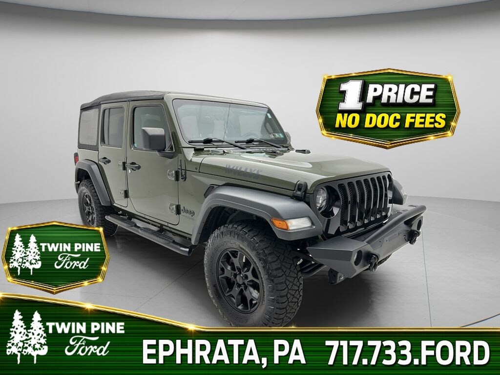 Used 2021 Jeep Wrangler Unlimited Willys SUV