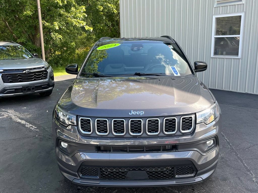 Used 2024 Jeep Compass Latitude with VIN 3C4NJDBN2RT154423 for sale in Olean, NY