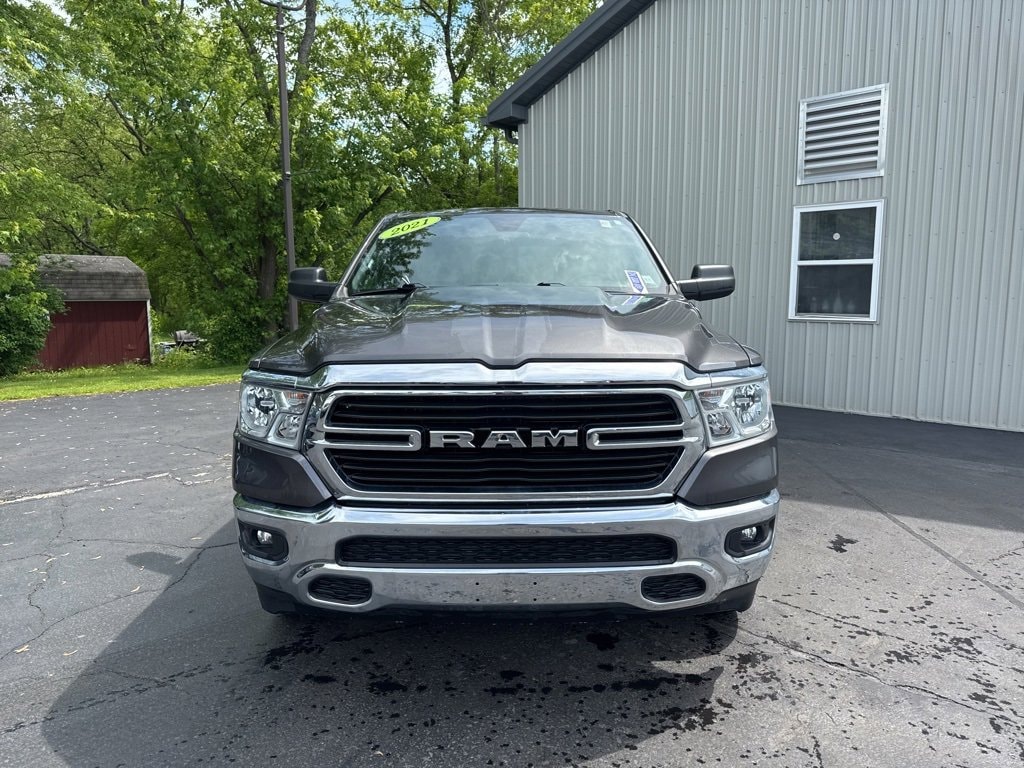 Used 2021 RAM Ram 1500 Pickup Big Horn/Lone Star with VIN 1C6RRFFG8MN603962 for sale in Olean, NY