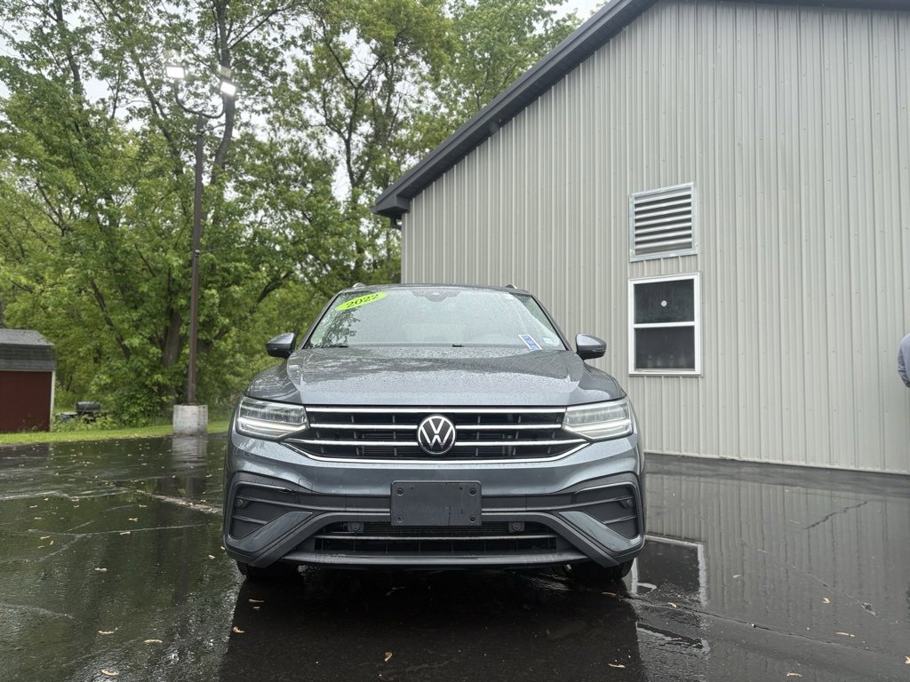 Used 2022 Volkswagen Tiguan SE with VIN 3VV2B7AX2NM087591 for sale in Olean, NY