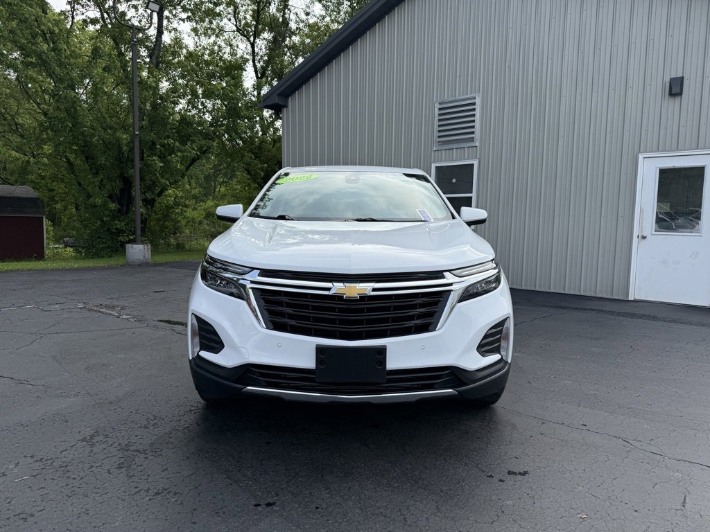 Used 2022 Chevrolet Equinox LT with VIN 3GNAXUEV1NS203353 for sale in Olean, NY