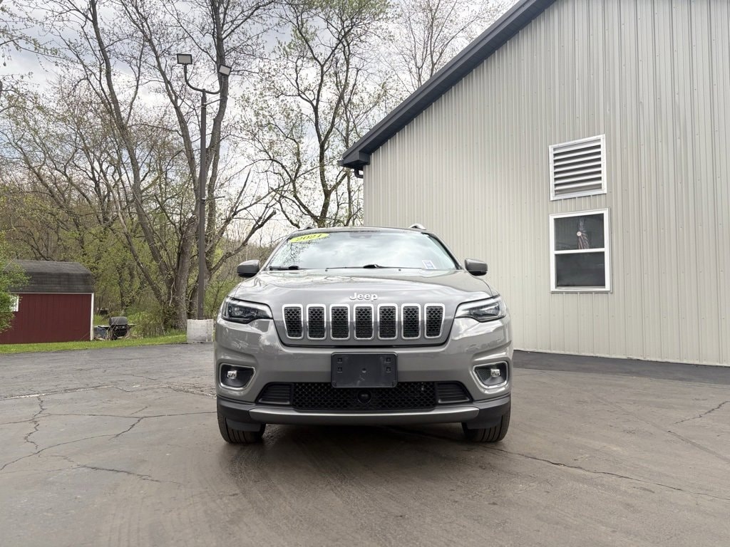 Used 2021 Jeep Cherokee Limited with VIN 1C4PJMDX5MD193979 for sale in Olean, NY