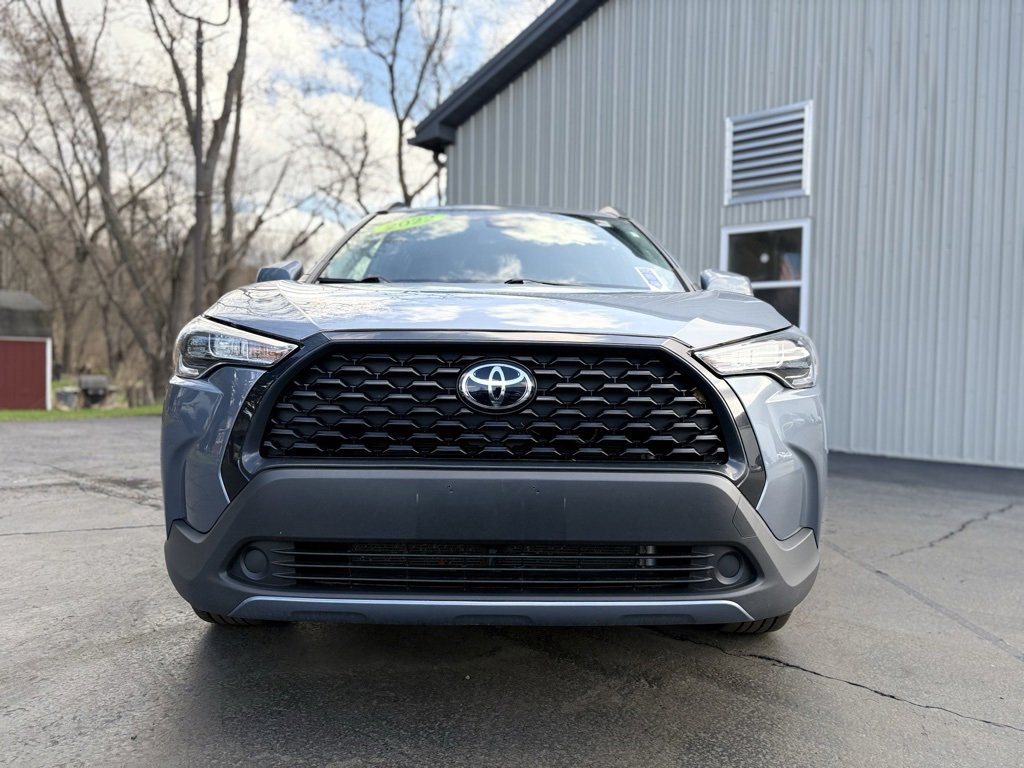 Used 2022 Toyota Corolla Cross LE with VIN 7MUCAABG1NV024649 for sale in Olean, NY