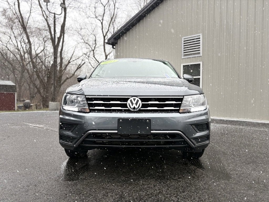 Used 2021 Volkswagen Tiguan SE with VIN 3VV2B7AX6MM121496 for sale in Olean, NY