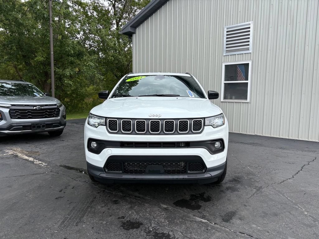 Used 2024 Jeep Compass Latitude with VIN 3C4NJDBNXRT598293 for sale in Olean, NY