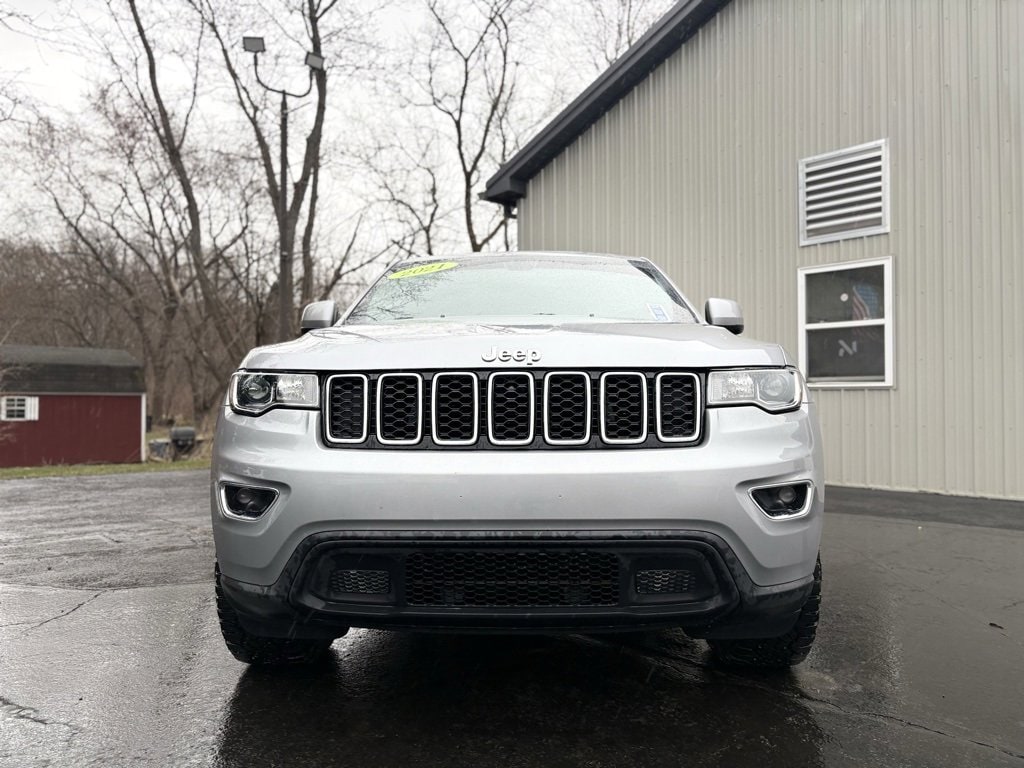 Used 2021 Jeep Grand Cherokee Laredo E with VIN 1C4RJFAG9MC807933 for sale in Olean, NY