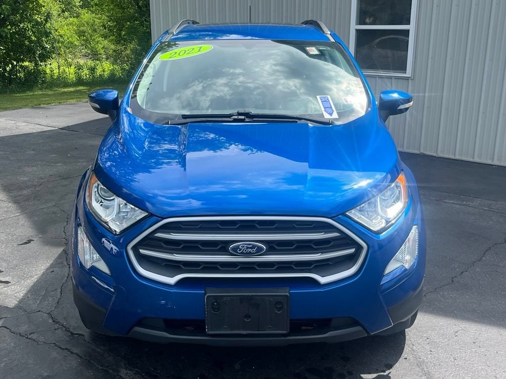 Used 2021 Ford EcoSport SE with VIN MAJ6S3GL2MC400139 for sale in Olean, NY