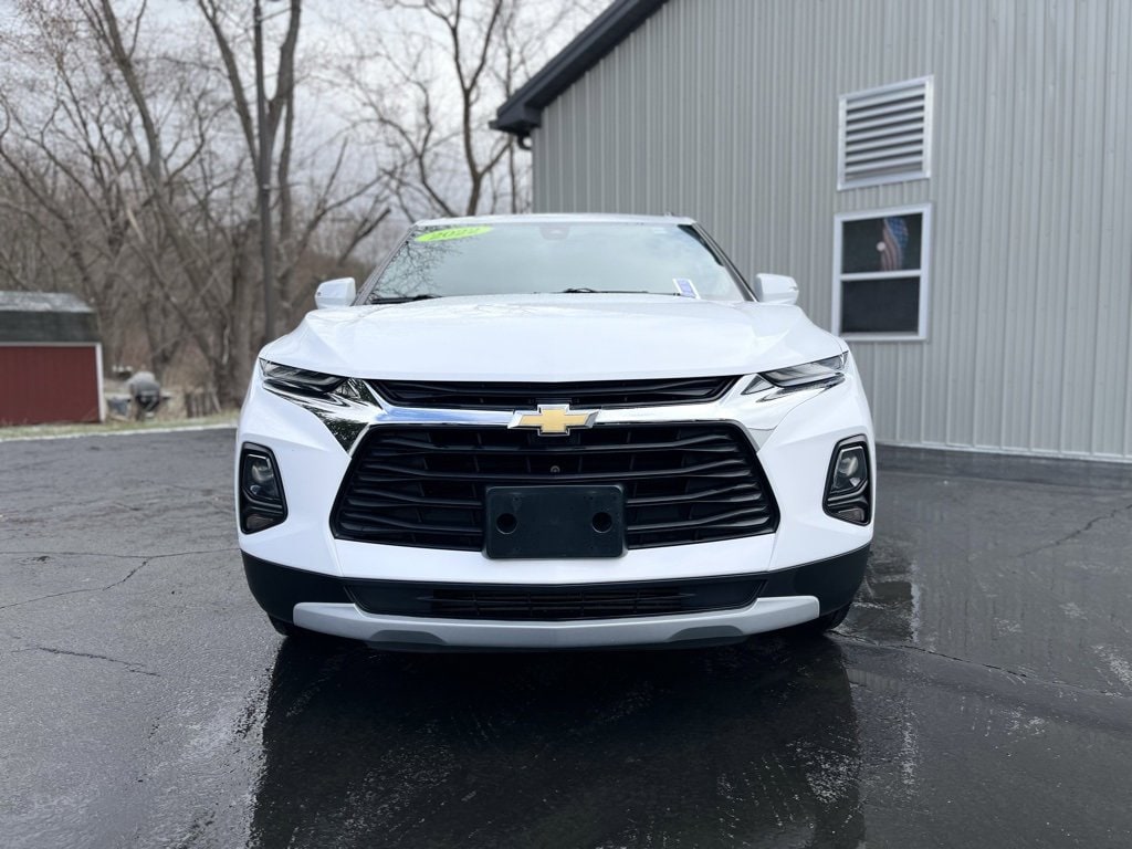 Used 2022 Chevrolet Blazer 2LT with VIN 3GNKBHR43NS181187 for sale in Olean, NY