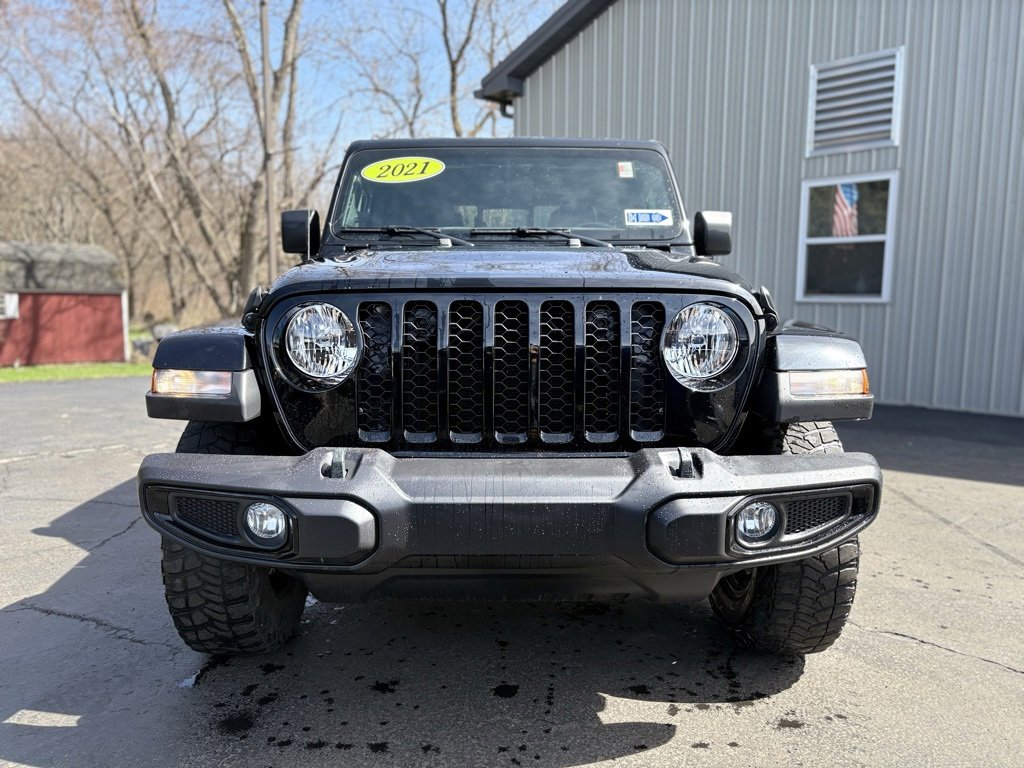 Used 2021 Jeep Gladiator WILLYS with VIN 1C6HJTAG6ML599723 for sale in Olean, NY