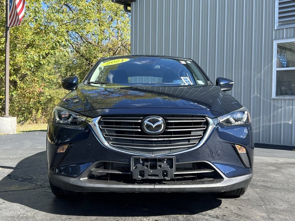 Used 2021 Mazda CX-3 Sport with VIN JM1DKFB71M1516778 for sale in Olean, NY