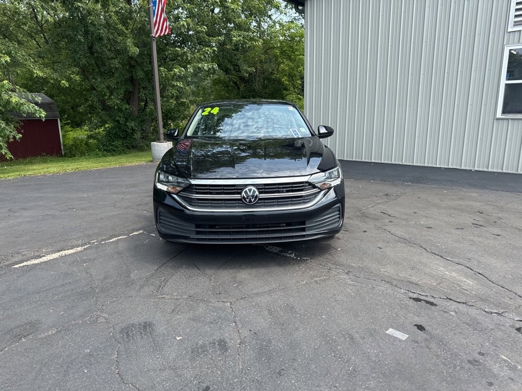 Used 2024 Volkswagen Jetta S with VIN 3VW5M7BU8RM042099 for sale in Olean, NY