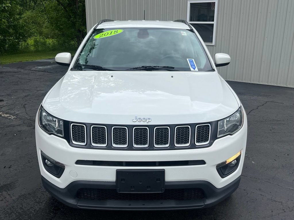 Used 2018 Jeep Compass Latitude with VIN 3C4NJDBB2JT254502 for sale in Olean, NY