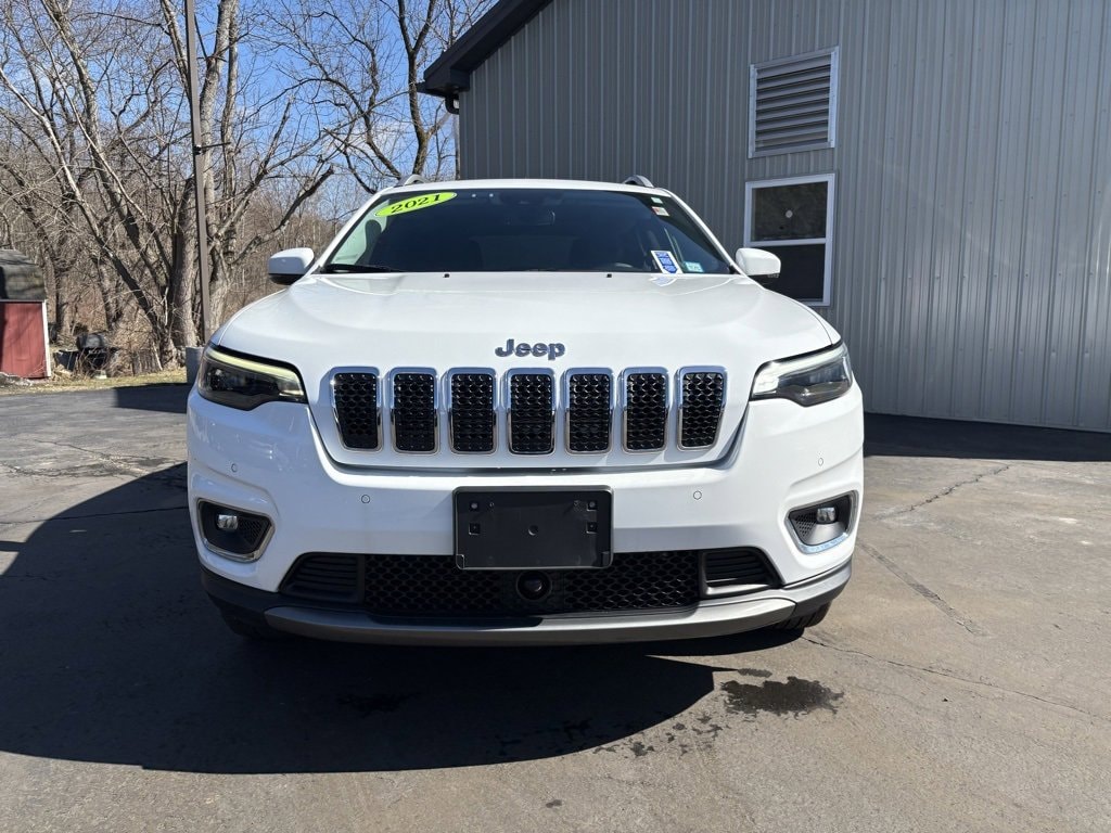 Used 2021 Jeep Cherokee Limited with VIN 1C4PJMDX3MD227711 for sale in Olean, NY