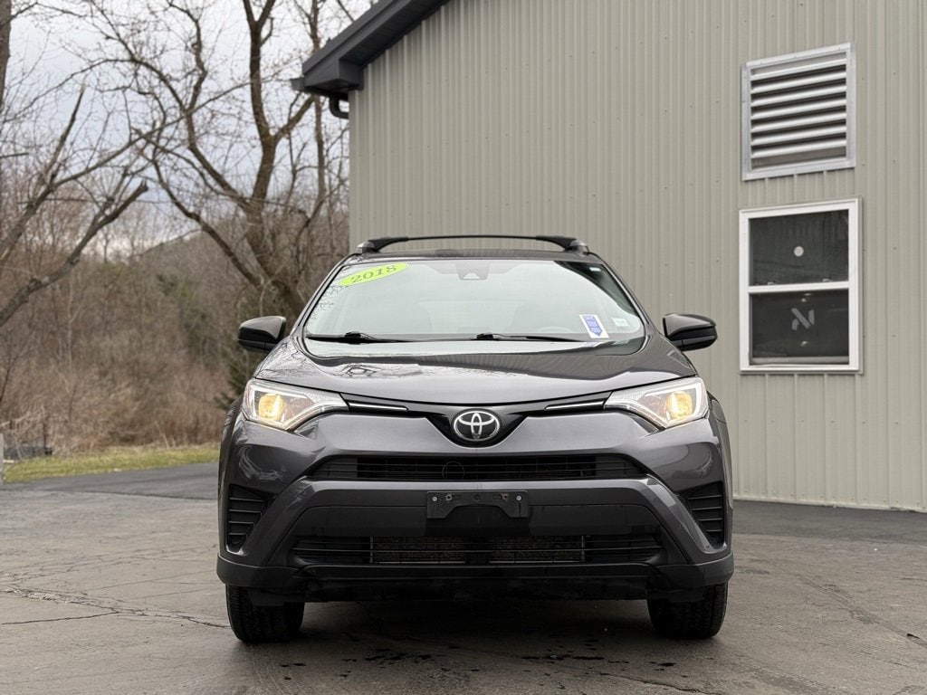Used 2018 Toyota RAV4 LE with VIN JTMBFREV1JJ736103 for sale in Olean, NY