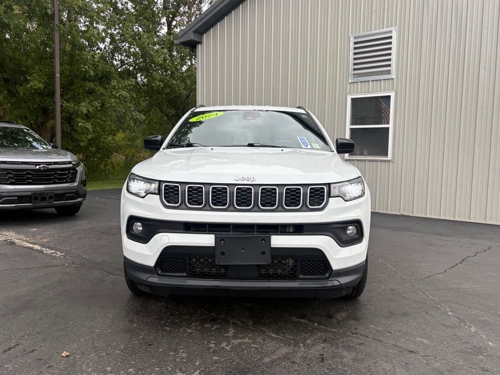 Used 2024 Jeep Compass Latitude with VIN 3C4NJDBN7RT100812 for sale in Olean, NY