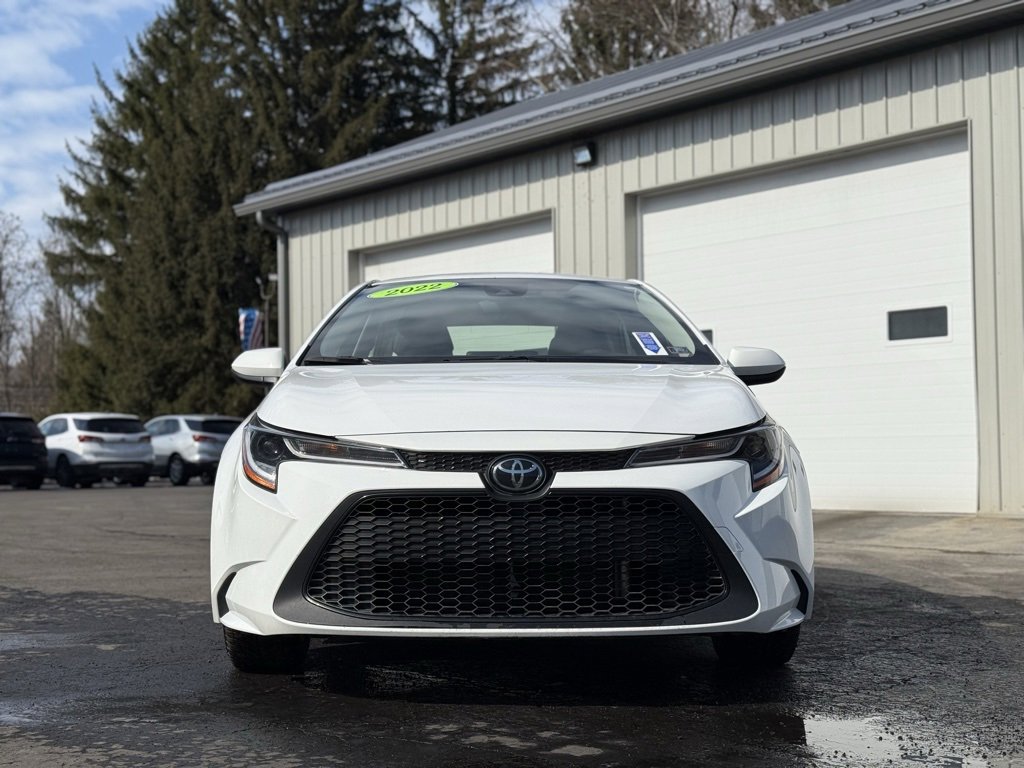 Used 2022 Toyota Corolla LE with VIN JTDVPMAE6NJ199348 for sale in Olean, NY