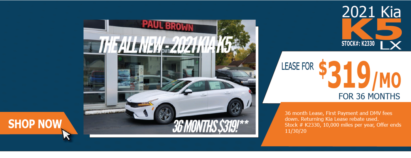 New 20202021 Kia & Used Car Dealer in Olean Paul Brown Kia