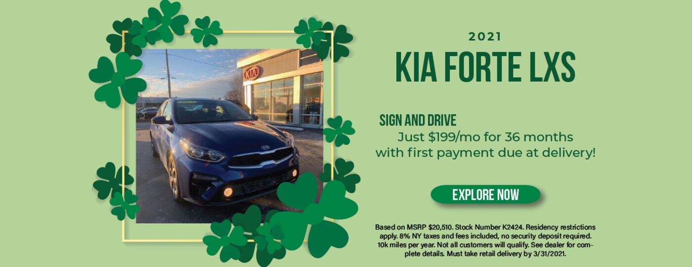 New 2021 Kia and Used Car Dealer in Olean Paul Brown Kia