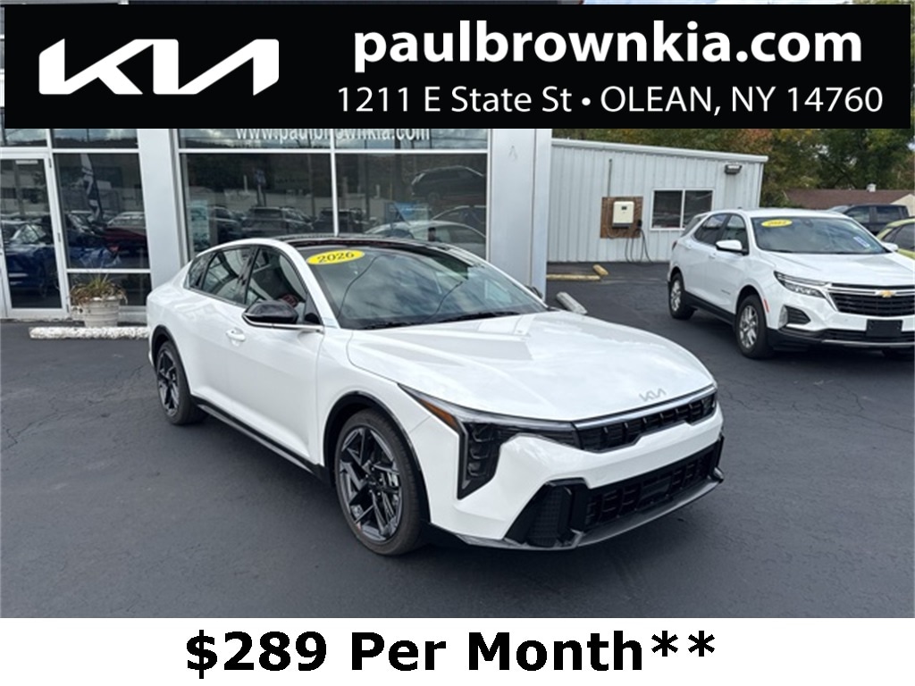 New 2025 Kia K4 GT-Line Sedan