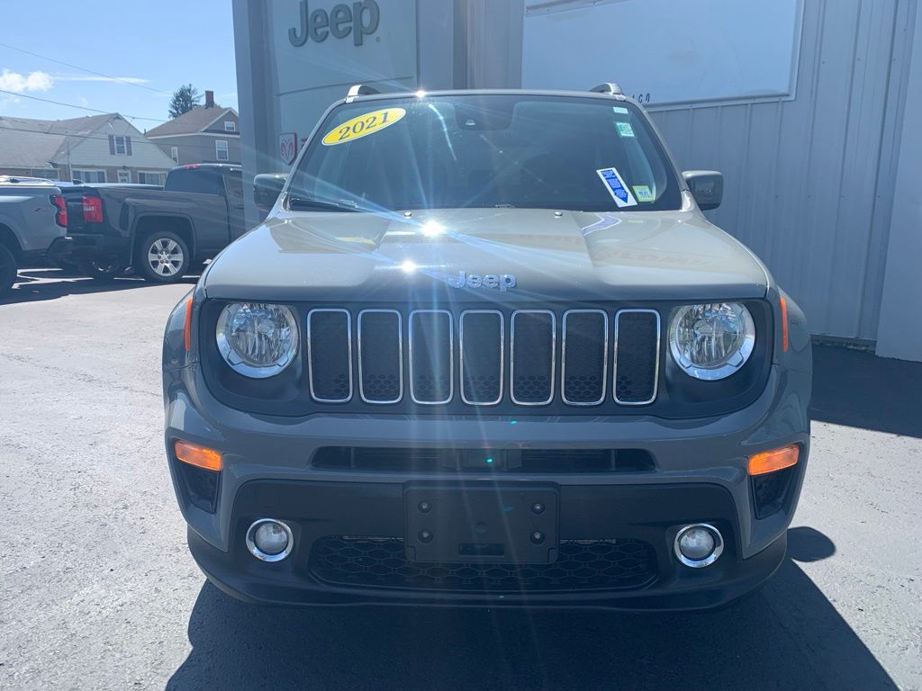 Used 2021 Jeep Renegade Latitude with VIN ZACNJDBBXMPM94518 for sale in Olean, NY