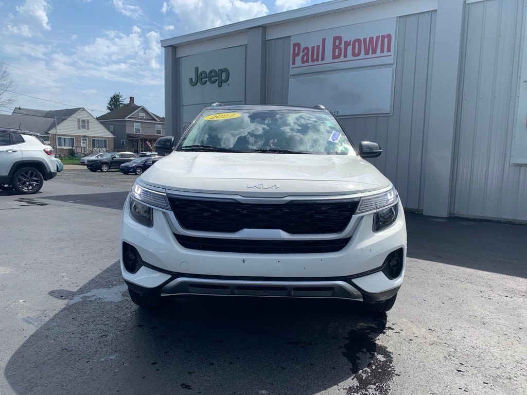 Used 2022 Kia Seltos S with VIN KNDEUCAA9N7277439 for sale in Olean, NY
