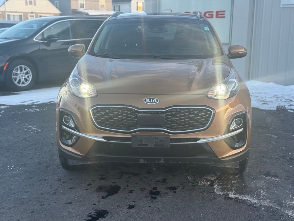 Used 2020 Kia Sportage EX with VIN KNDPNCAC1L7727041 for sale in Olean, NY