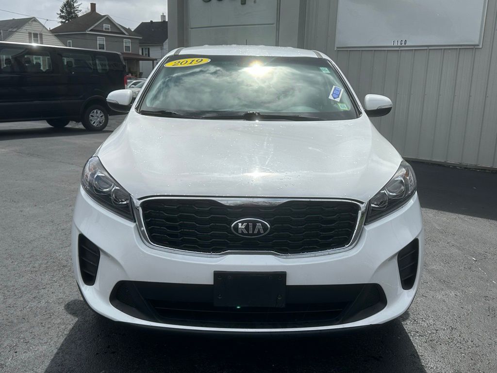 Used 2019 Kia Sorento LX with VIN 5XYPGDA37KG444872 for sale in Olean, NY
