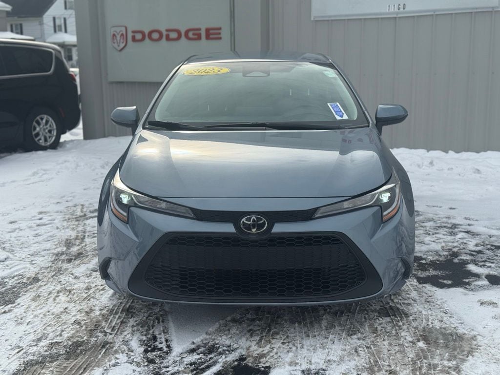 Used 2023 Toyota Corolla LE with VIN 5YFB4MDE2PP049615 for sale in Olean, NY