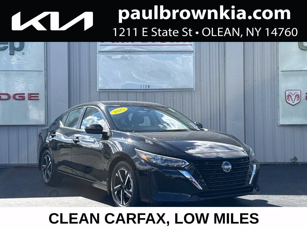 Used 2025 Nissan Sentra SV with VIN 3N1AB8CV2SY320095 for sale in Olean, NY