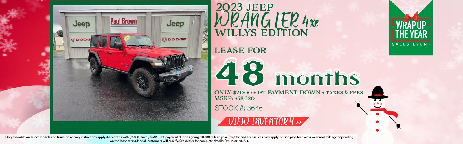 Paul Brown Chrysler Dodge Jeep & Ram in Olean New & Used Car Dealer