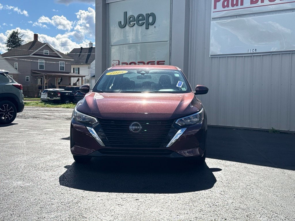 Used 2025 Nissan Sentra SV with VIN 3N1AB8CV1SY320623 for sale in Olean, NY