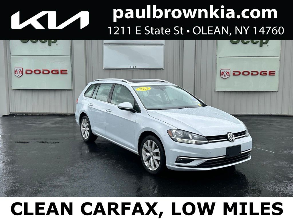 2018 Volkswagen Golf SportWagen SEL