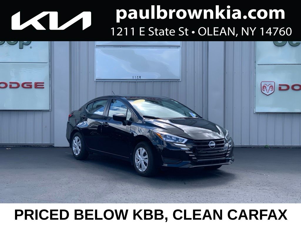 Used 2025 Nissan Versa Sedan S with VIN 3N1CN8DV5SL846250 for sale in Olean, NY