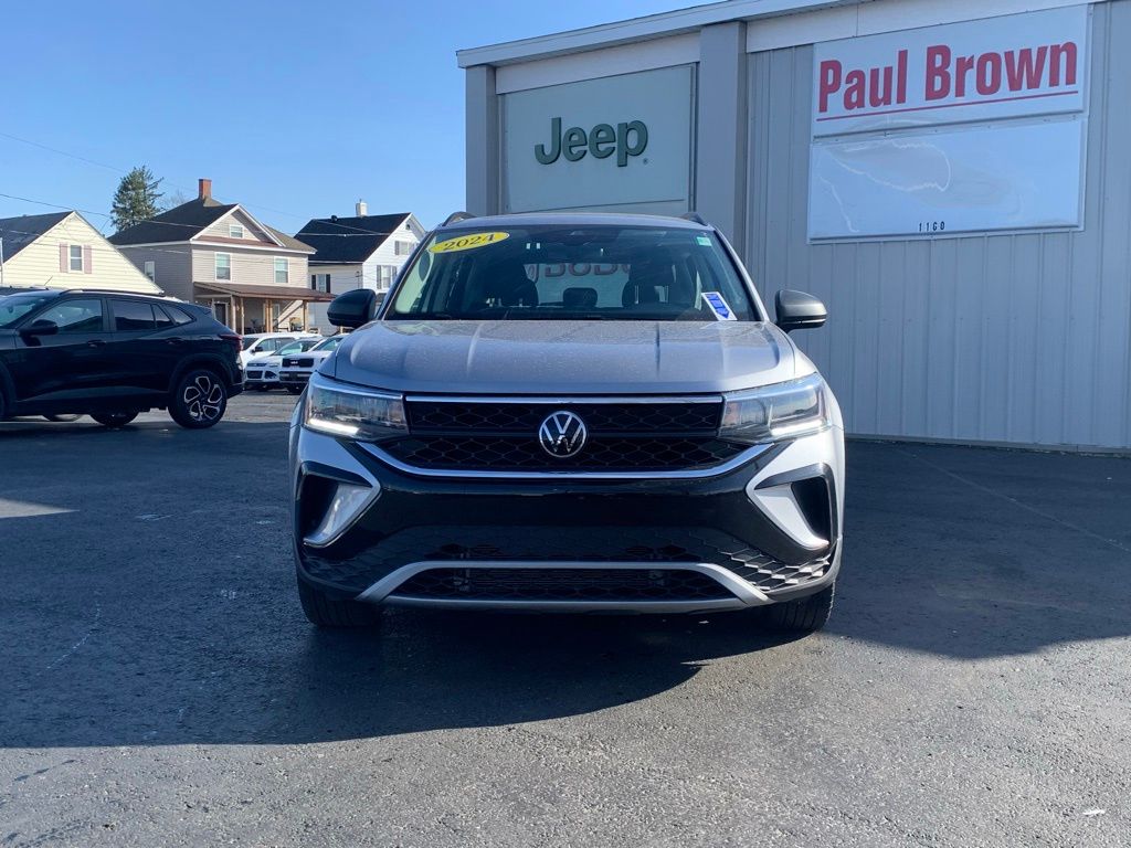 Used 2024 Volkswagen Taos S with VIN 3VV5X7B27RM037065 for sale in Olean, NY