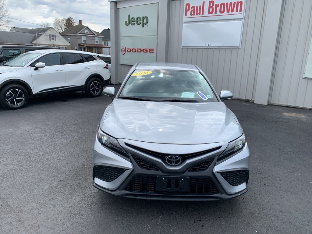 Used 2023 Toyota Camry SE with VIN 4T1G11AK3PU173060 for sale in Olean, NY