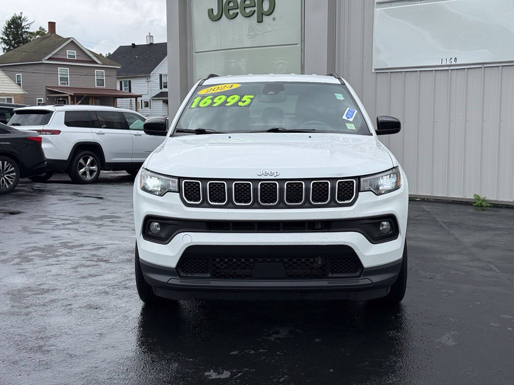 Used 2024 Jeep Compass Latitude with VIN 3C4NJDBN8RT118414 for sale in Olean, NY