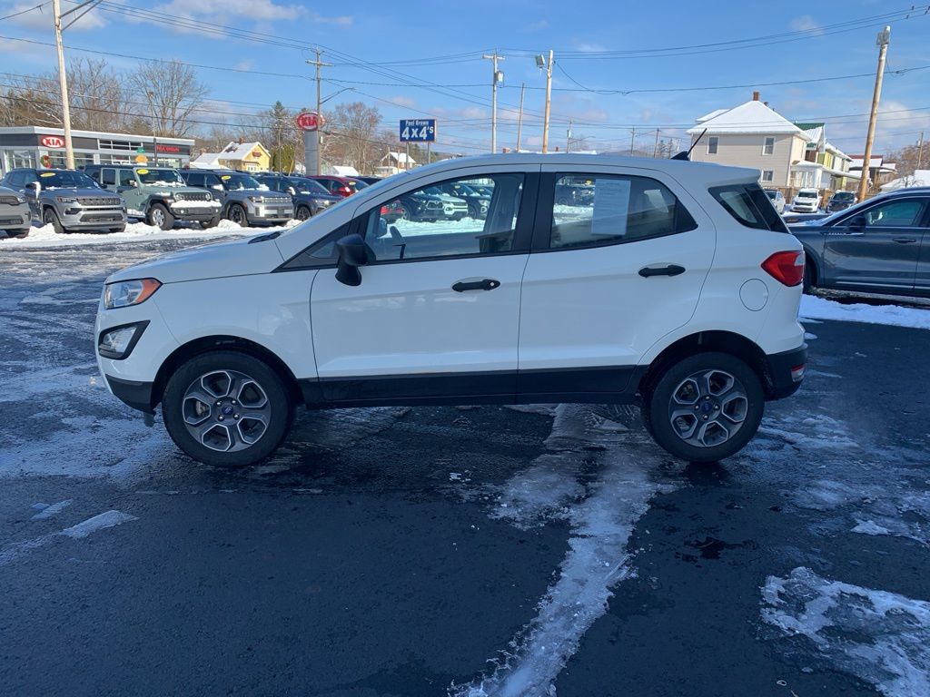 Used 2021 Ford EcoSport S with VIN MAJ6S3FL9MC407090 for sale in Olean, NY