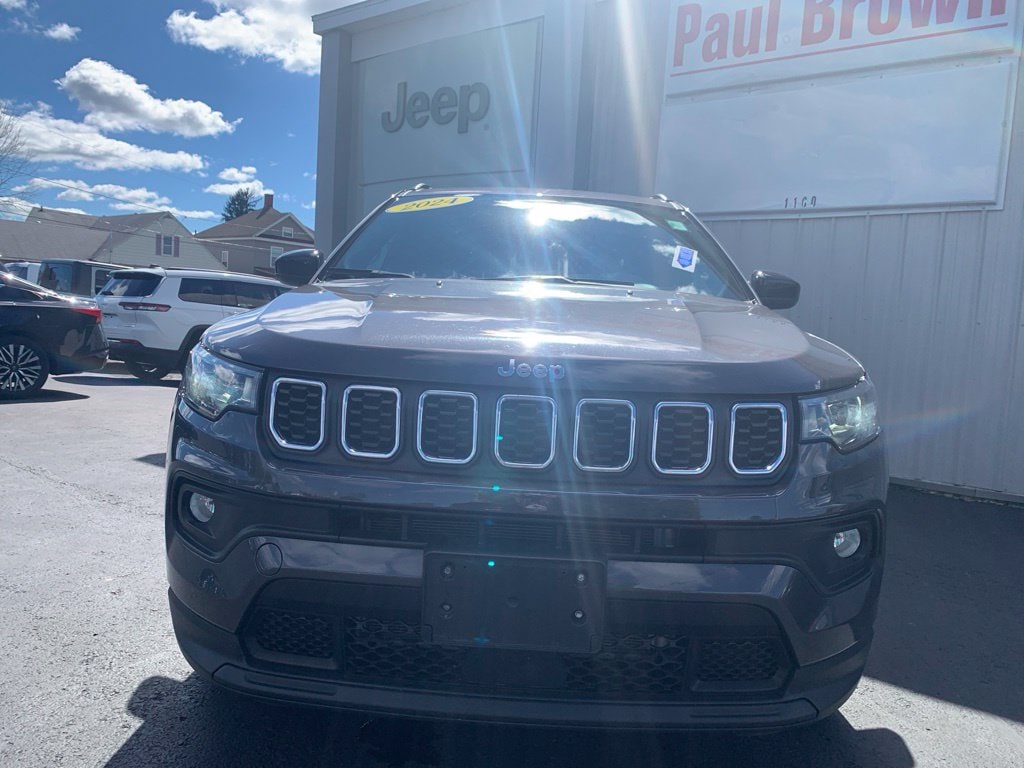 Used 2024 Jeep Compass Latitude with VIN 3C4NJDBN0RT139130 for sale in Olean, NY