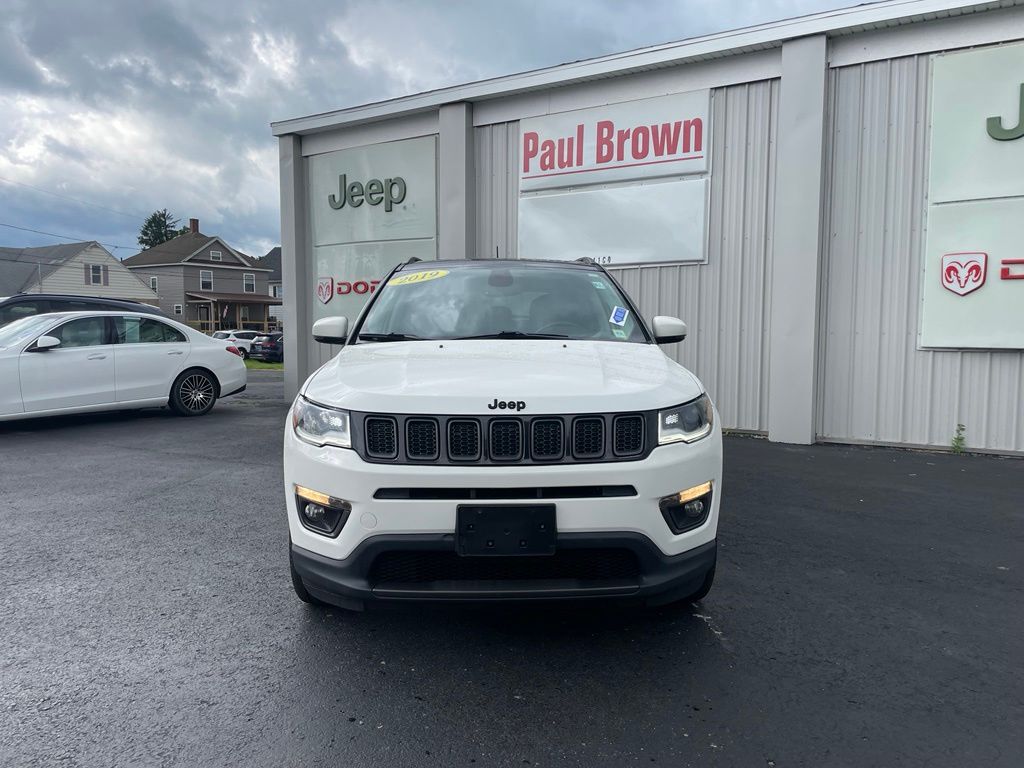 Used 2019 Jeep Compass High Altitude with VIN 3C4NJDCBXKT768422 for sale in Olean, NY