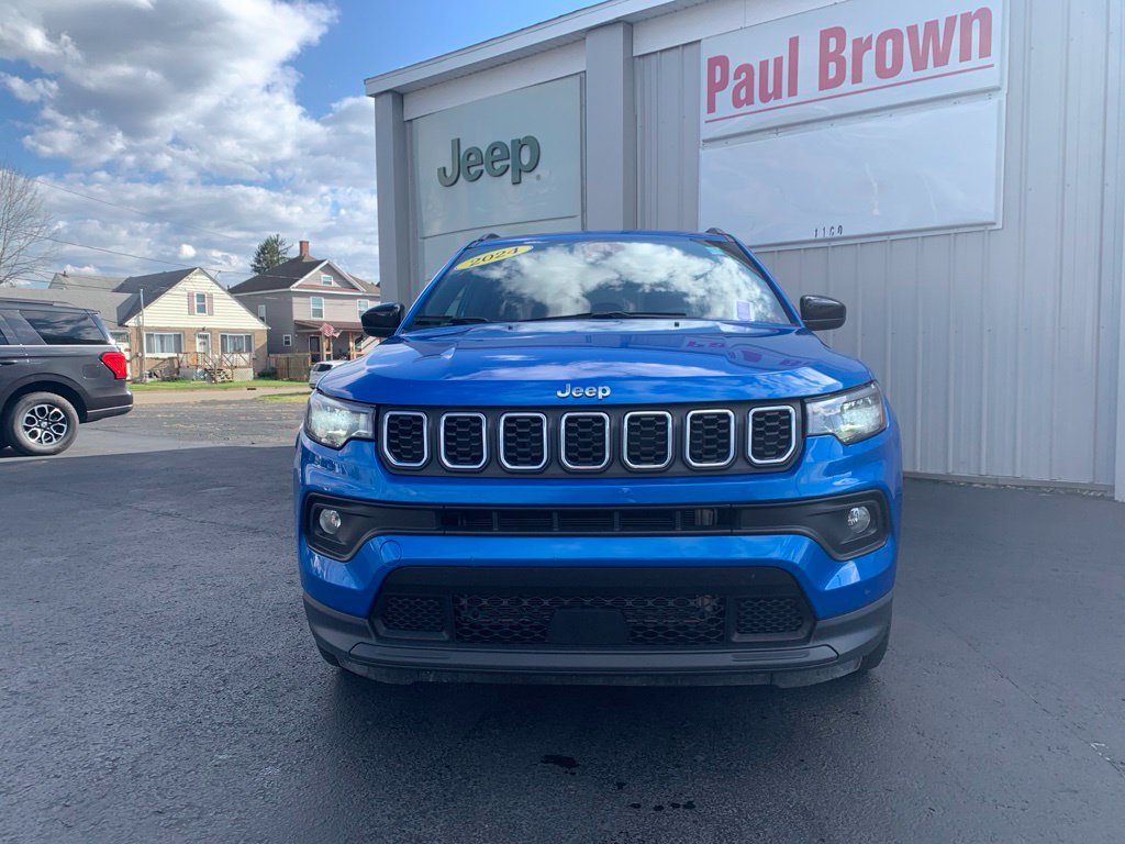 Used 2024 Jeep Compass Latitude with VIN 3C4NJDBN7RT100681 for sale in Olean, NY