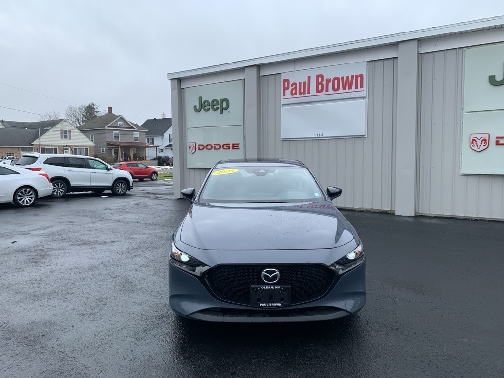 Used 2023 Mazda Mazda3 Carbon Edition with VIN JM1BPBLM1P1610699 for sale in Olean, NY