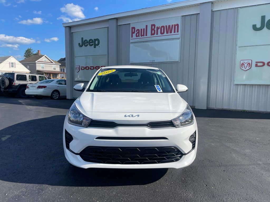 Used 2023 Kia Rio LX with VIN 3KPA24AD2PE605761 for sale in Olean, NY