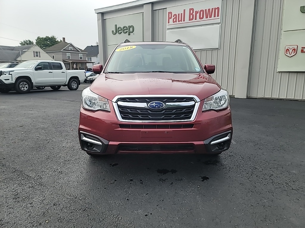 Used 2018 Subaru Forester Premium with VIN JF2SJAEC8JH466407 for sale in Olean, NY