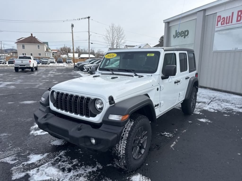 New 2026 Jeep Wrangler 4-DOOR SPORT S Sport Utility
