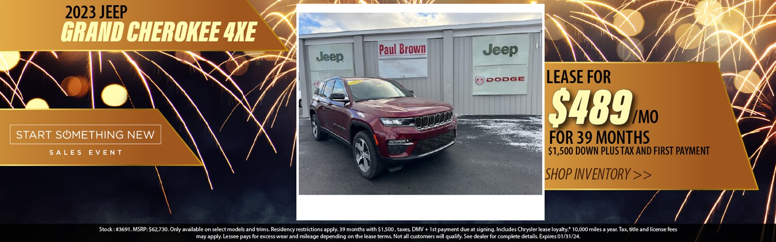 Paul Brown Chrysler Dodge Jeep & Ram in Olean New & Used Car Dealer