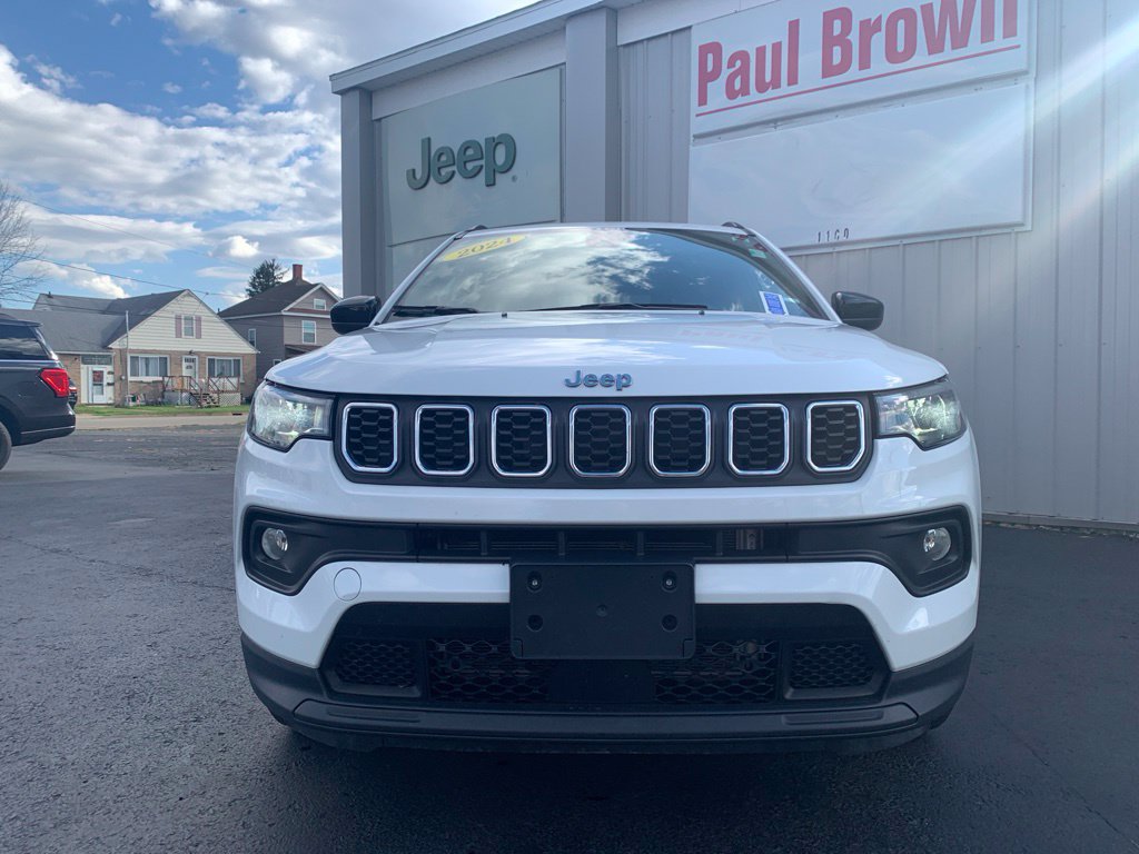 Used 2024 Jeep Compass Latitude with VIN 3C4NJDBN7RT122633 for sale in Olean, NY