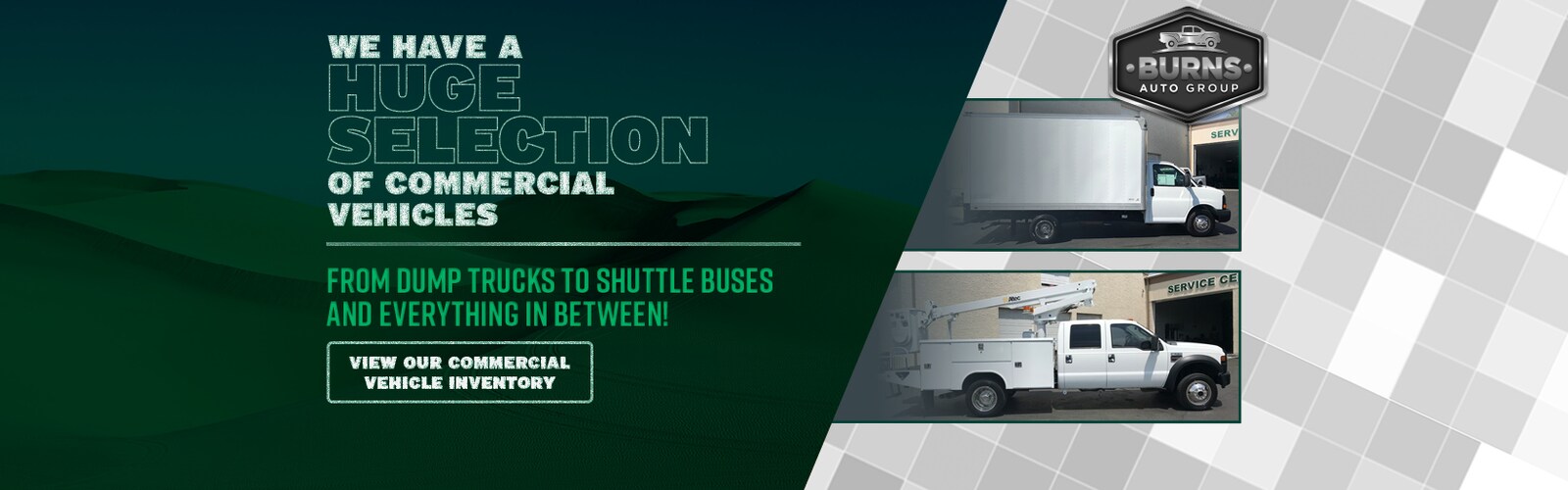 Visit Burns Auto Group today for all of your truck, car, and SUV needs