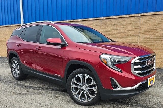 Used 2019 GMC Terrain SLT with VIN 3GKALVEXXKL392655 for sale in Hobart, IN