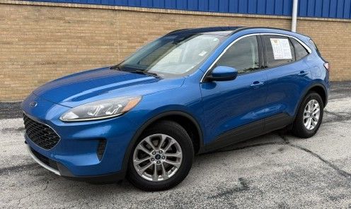 Used 2021 Ford Escape SE with VIN 1FMCU0G67MUB32680 for sale in Hobart, IN