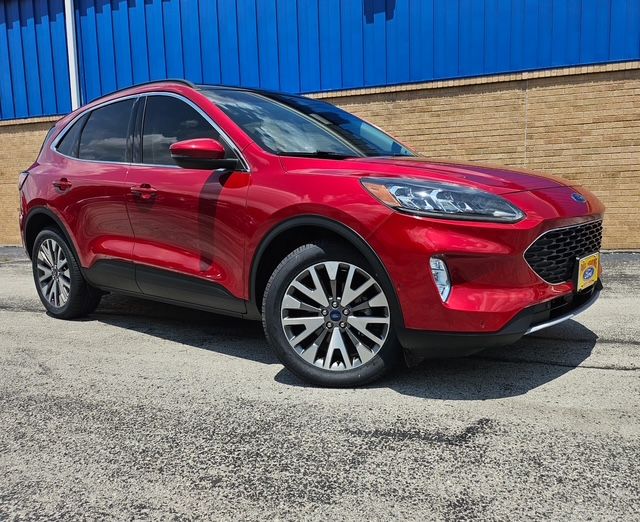 Used 2020 Ford Escape Titanium with VIN 1FMCU9J91LUC67448 for sale in Hobart, IN